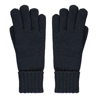 Moorer Guanto Knit Suede - - Accessories - Donna - Blu - 8 IN