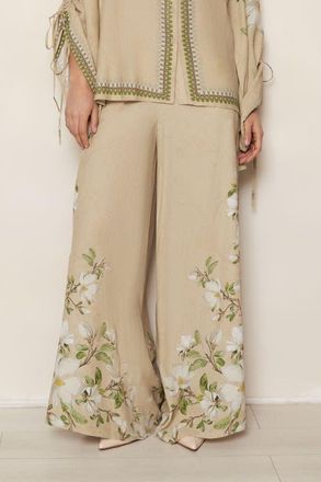 Raishma Hilda Biscuit Trousers in Brown at Nordstrom, Size 10 Uk