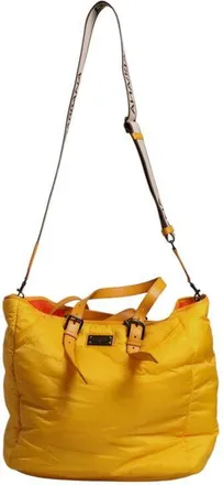 Dolce & Gabbana Dolce & Gabbana Quilted Nylon Shoulder Bag Yellow