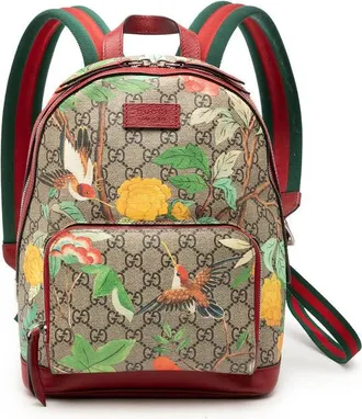 Gucci Pre-owned Gucci Small GG Supreme Web Tian Backpack Ladies B0EFTJYVGBUPPQ8U