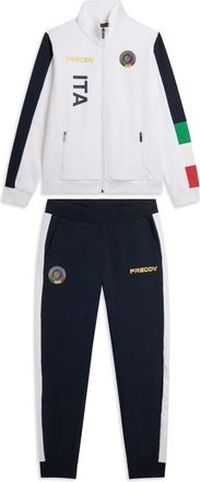 Freddy Tuta Donna Italia FGI Full Zip e Collo Alto in French Terry