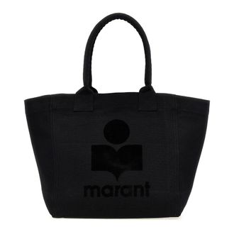 Isabel Marant Small Yenky Bag - Dames - Tassen - Zwart - Maat: ONE Size Katoen