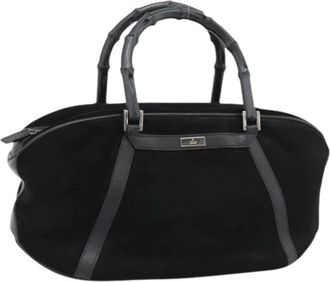 Gucci Pre-owned Vintage Hand Bag - Dames - Vintage Handtas - Zwart - ONE Size - Vintage