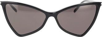 Saint Laurent Klassieke Zonnebril SL 475 Zwart - Dames - Zonnebrillen - Zwart - 58 MM - Nylon - Accessoires