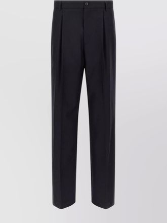 Dries Van Noten wool tailored trousers