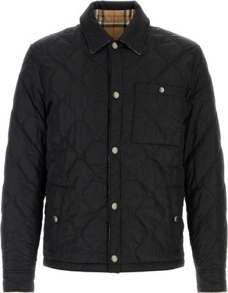 Burberry Black Quilted Reversible Jacket