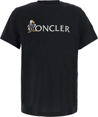 Moncler Black Crew Neck T-Shirt