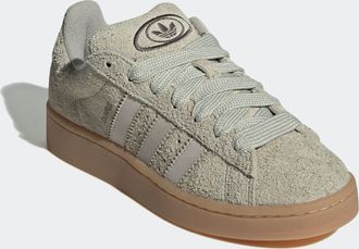 adidas Sneaker ADIDAS ORIGINALS CAMPUS 00S, Damen, Gr. 38,5, grau (putty grau, putty grau, charcoal), Leder, Synthetik, Schuhe Sneaker