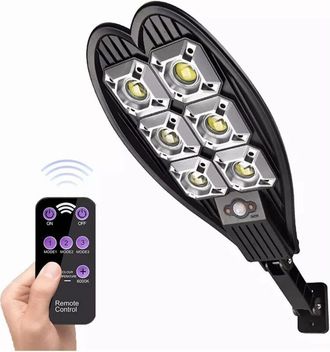 OEM L&aacute;mpara Solar Led Impermeable 108cob Con Detector De Movimiento Pir Y Control Remoto Para Seguridad De Jardines Y Paredes