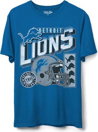 Junk Food Mens Lions Checkdown Tee In Blue