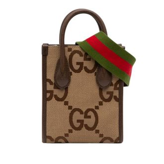 Gucci Pre-owned Gucci Mini Jumbo GG Canvas Web Satchel Ladies P07GGZLWQ1C4DMBY