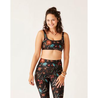 Carve Designs Korbyn Compression Top D-DD Cup in Scattered Floral at Nordstrom, Size Small