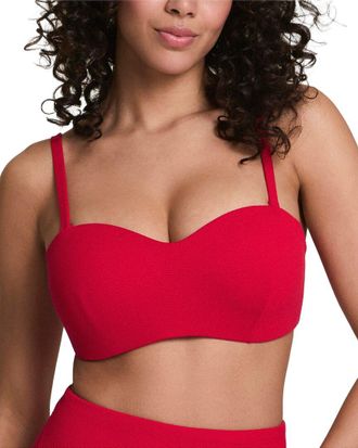 Spanx Spanx Pique Bandeau Bikini Top