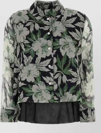 Loewe printed silk shirt