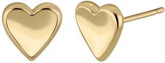 Bony Levy 14K Yellow Gold Heart Stud Earrings at Nordstrom Rack