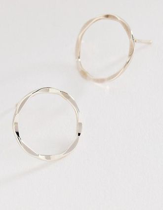 Heather Hawkins Circle Stud Earrings