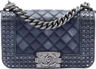 Chanel Borsa Boy Flap Pre-owned - - Pre-owned - Donna - Blu - ONE SIZE