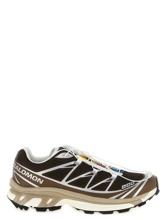 Salomon Brown Logo Sneakers