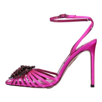 Aquazzura Dames, Schoenen, Roze, Maat: 40 EU Leer