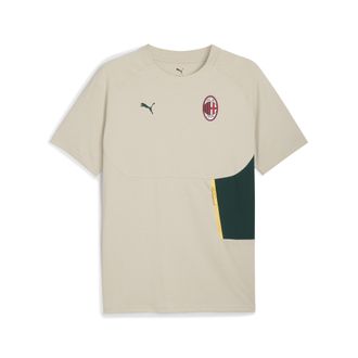 Puma T-shirt con taschino AC Milan PUMATECH da uomo, Accessori, Beige, XXL