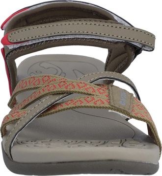 Hi-Tec Sandale HI-TEC Hi-Tec Sandalen Savanna II, Damen, Gr. 36, Normalschaft, lt taupe, oliv, sonnenuntergangskoralle, Polyester + Polyurethanband + Multi-E