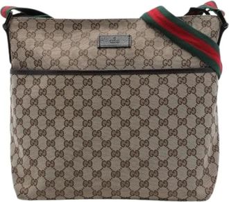 Gucci Borsa a tracolla in tela Pre-owned - - Pre-owned - Donna - Beige - ONE SIZE