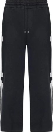 Amiri Bones Oversized Sweatpant - Heren - Sweatpants - Zwart - L - Katoen - Broeken