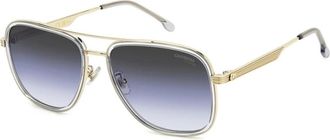 Carrera 3089/S Kb 7(Gb) Zonnebril - Dames - Zonnebrillen - Grijs - 58 MM - Leer - Accessoires