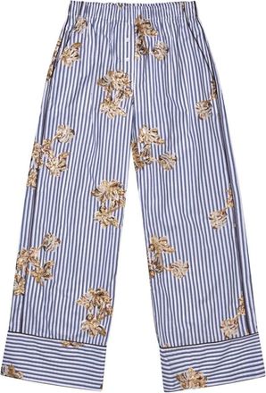 Munthe Wide Broek - Dames - Wijde Broeken - Veelkleurig - XL - Broeken