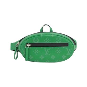 Louis Vuitton unisex, Pre-owned, Groen, Maat: ONE Size Leer