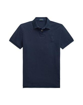 Ralph Lauren CUSTOM SLIM FIT BIG PONY MESH POLO SHIRT