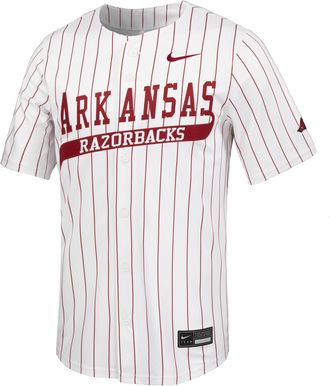 Nike Arkansas Pinstripe Big Kids Nike College T-Shirt in White | P33622J615ARKS-ARK