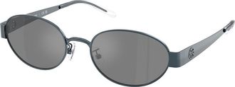 Tory Burch TY6116 33614D Womens Sunglasses Blue Size 54
