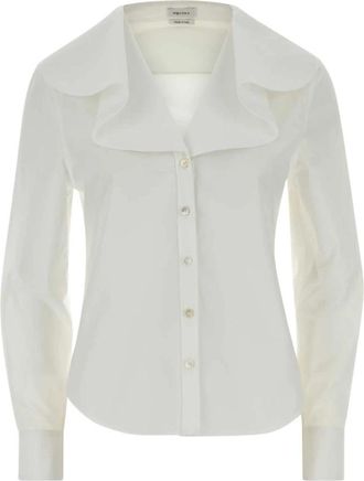 Alexander McQueen Shirt - Dames - Overhemden - Wit - S - Overhemden