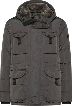 Peuterey Aiptek NBE 03 Fur - Jackets - Hombre - Gris - 2XL