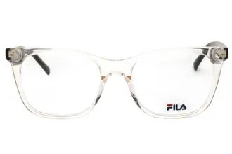 Fila VFI175 Clear Acetate Rectangular Eyeglasses - Clear