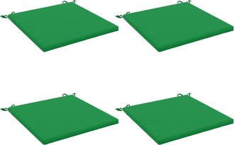 vidaXL Cojines De Asiento De 4 Piezas Soest 4 Uds. 100% Poli&eacute;ster Vidaxl