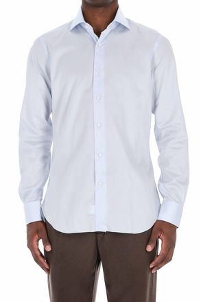 Barba Journey Line Cotton Twill Shirt
