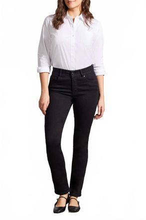 Tribal Sophia Straight Leg Jean In Black