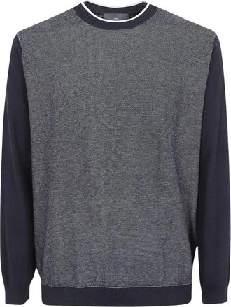 Liu Jo Maglia Chiusa - Heren - Ronde hals truien - Blauw - L - Truien & Vesten