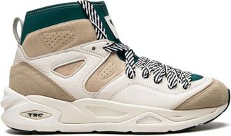 Puma Blaze Mid Sneakers in Marshmallow/Light Sand - Heren - Sneakers - Wit - 41 EU - Leer - Schoenen