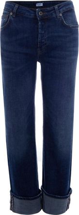 Liu Jo Rechte Jeans - Dames - Regular Fit Jeans - Blauw - W28 - Jeans