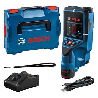Bosch Scanner Da Parete Bosch D-tect 200 C Con 1x 12v 2,0 Ah + Caricabatterie