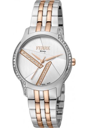 Gianfranco Ferre Womens FM1L145M0101 Ladies Fashion Watch - Silver - One Size