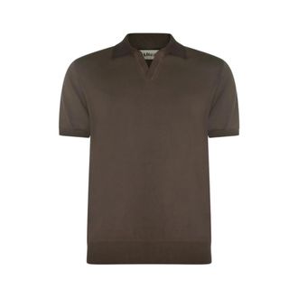 Altea Polo Shirts, male, Brown, Size: 2XL Sweater Altea