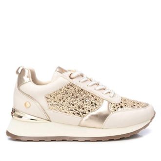 Xti Womens Trainer Sneakers In Beige