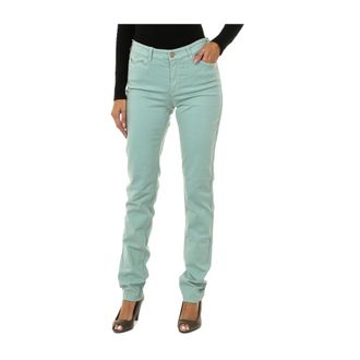 Armani Jeans Straight Fit Jeans, female, Green, W30, Straight Jeans