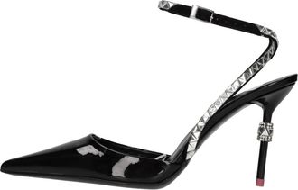 Pinko Met Hak - Dames - Pumps - Zwart - 41 EU - Leer - Schoenen