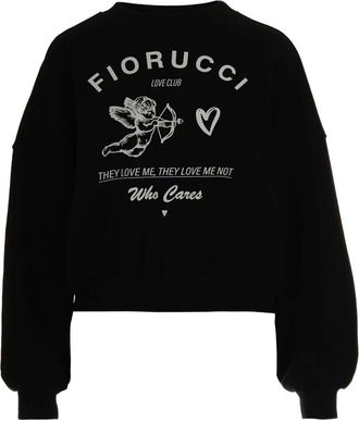 Fiorucci Felpa con stampa - Nero