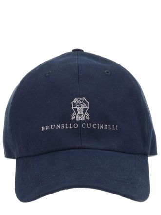 Brunello Cucinelli Brunello Cucinelli Baseball Hat With Logo